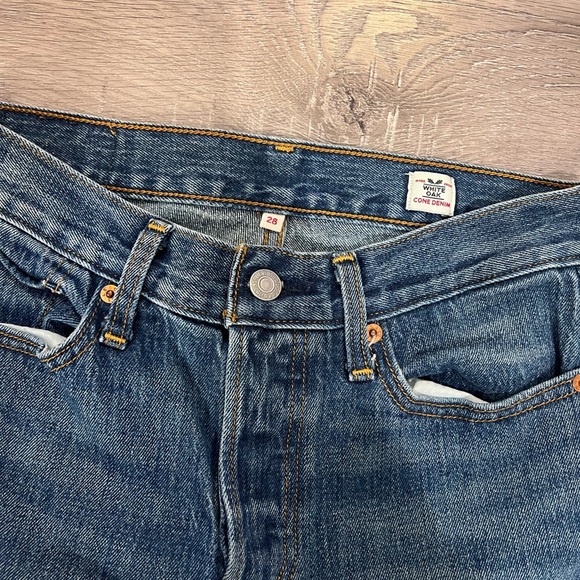 Levi's White Oak Cone Denim Wedgie Icon Ankle Jeans - Picture 2 of 7